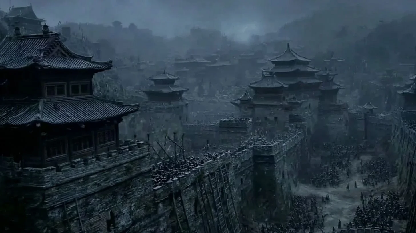 嘉定抗倭记分镜：城墙与守城场景